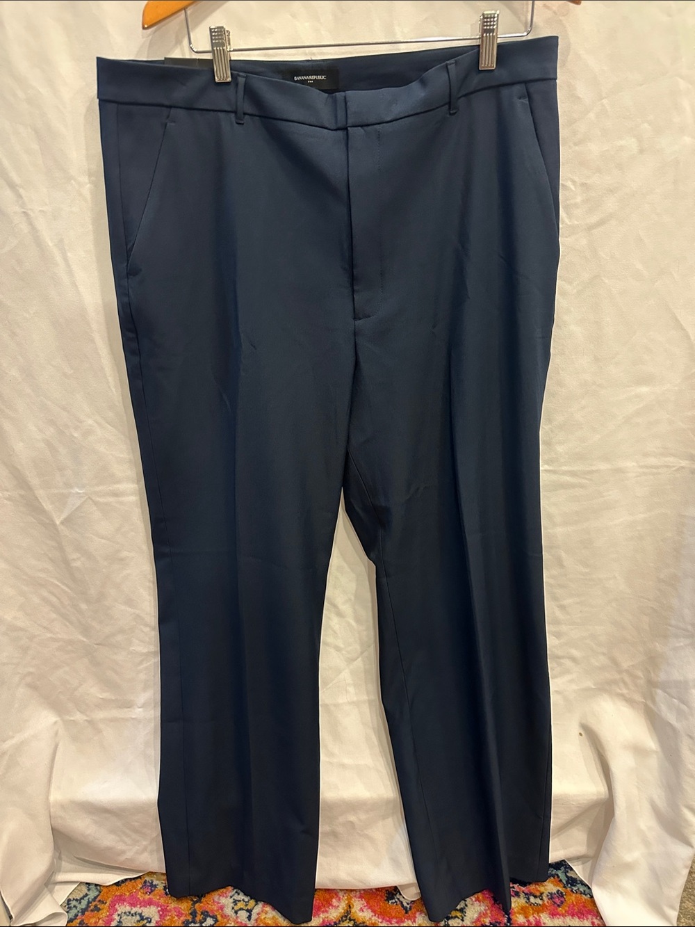 Womens Navy Dress pants Classic Tailored Fit, NWT, Banana Republic, retail $90